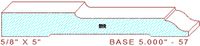 Baseboard 5" - 57 Baseboard 5" - 57
