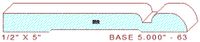 Baseboard 5" - 63 Baseboard 5" - 63