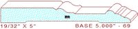 Baseboard 5" - 69 Baseboard 5" - 69