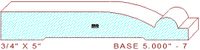 Baseboard 5" - 7 Baseboard 5" - 7