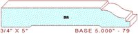 Baseboard 5" - 79 Baseboard 5" - 79
