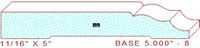Baseboard 5" - 8 Baseboard 5" - 8