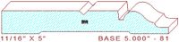 Baseboard 5" - 81 Baseboard 5" - 81