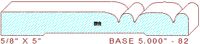 Baseboard 5" - 82 Baseboard 5" - 82
