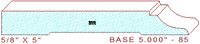 Baseboard 5" - 85 Baseboard 5" - 85