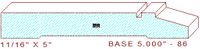 Baseboard 5" - 86 Baseboard 5" - 86