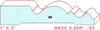 Baseboard 5" - 87 Baseboard 5" - 87