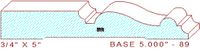 Baseboard 5" - 89 Baseboard 5" - 89