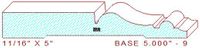 Baseboard 5" - 9 Baseboard 5" - 9