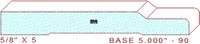 Baseboard 5" - 90 Baseboard 5" - 90