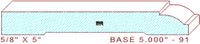 Baseboard 5" - 91 Baseboard 5" - 91