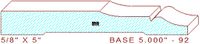 Baseboard 5" - 92 Baseboard 5" - 92