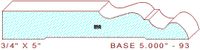 Baseboard 5" - 93 Baseboard 5" - 93