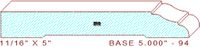 Baseboard 5" - 94 Baseboard 5" - 94