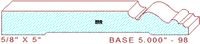 Baseboard 5" - 98 Baseboard 5" - 98