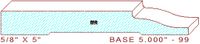 Baseboard 5" - 99 Baseboard 5" - 99