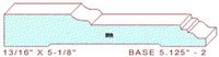 Baseboard 5-1/8" - 2 Baseboard 5-1/8" - 2