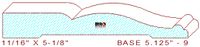 Baseboard 5-1/8" - 9 Baseboard 5-1/8" - 9