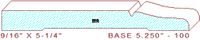 Baseboard 5-1/4" - 100 Baseboard 5-1/4" - 100