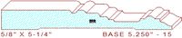 Baseboard 5-1/4" - 15 Baseboard 5-1/4" - 15