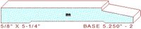Baseboard 5-1/4" - 2 Baseboard 5-1/4" - 2