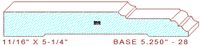 Baseboard 5-1/4" - 28 Baseboard 5-1/4" - 28