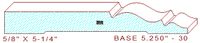 Baseboard 5-1/4" - 30 Baseboard 5-1/4" - 30