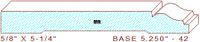 Baseboard 5-1/4" - 42 Baseboard 5-1/4" - 42