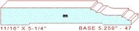 Baseboard 5-1/4" - 47 Baseboard 5-1/4" - 47