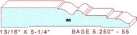 Baseboard 5-1/4" - 55 Baseboard 5-1/4" - 55