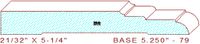 Baseboard 5-1/4" - 79 Baseboard 5-1/4" - 79