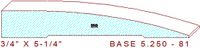 Baseboard 5-1/4" - 81 Baseboard 5-1/4" - 81