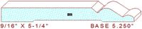 Baseboard 5-1/4" Baseboard 5-1/4"