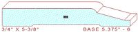 Baseboard 5-3/8" - 6 Baseboard 5-3/8" - 6