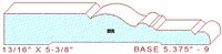 Baseboard 5-3/8" - 9 Baseboard 5-3/8" - 9