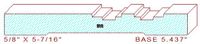 Baseboard 5-7/16" Baseboard 5-7/16"