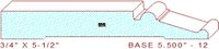 Baseboard 5-1/2" - 12 Baseboard 5-1/2" - 12