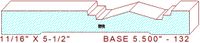 Baseboard 5-1/2" - 132 Baseboard 5-1/2" - 132