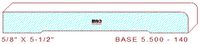 Baseboard 5-1/2" - 140 Baseboard 5-1/2" - 140