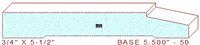 Baseboard 5-1/2" - 50