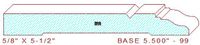 Baseboard 5-1/2" - 99 Baseboard 5-1/2" - 99