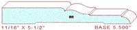 Baseboard 5-1/2" Baseboard 5-1/2"