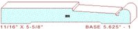 Baseboard 5-5/8" - 1 Baseboard 5-5/8" - 1