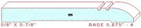 Baseboard 5-7/8" - 4 Baseboard 5-7/8" - 4
