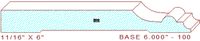Baseboard 6" - 100 Baseboard 6" - 100