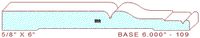 Baseboard 6" - 109 Baseboard 6" - 109