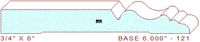 Baseboard 6" - 121 Baseboard 6" - 121