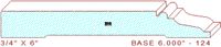 Baseboard 6" - 124 Baseboard 6" - 124