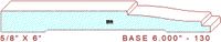 Baseboard 6" - 130 Baseboard 6" - 130