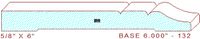 Baseboard 6" - 132 Baseboard 6" - 132